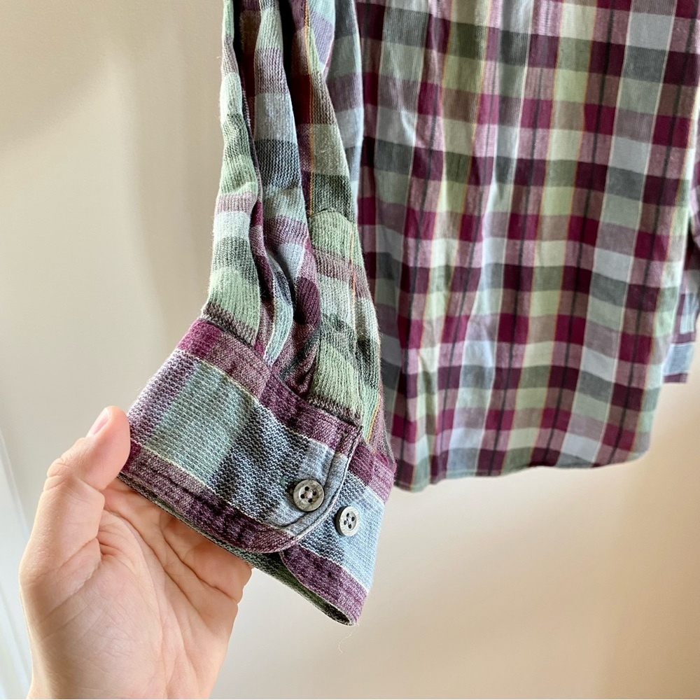 Plaid Button Down Shirt - Picture 3 of 5